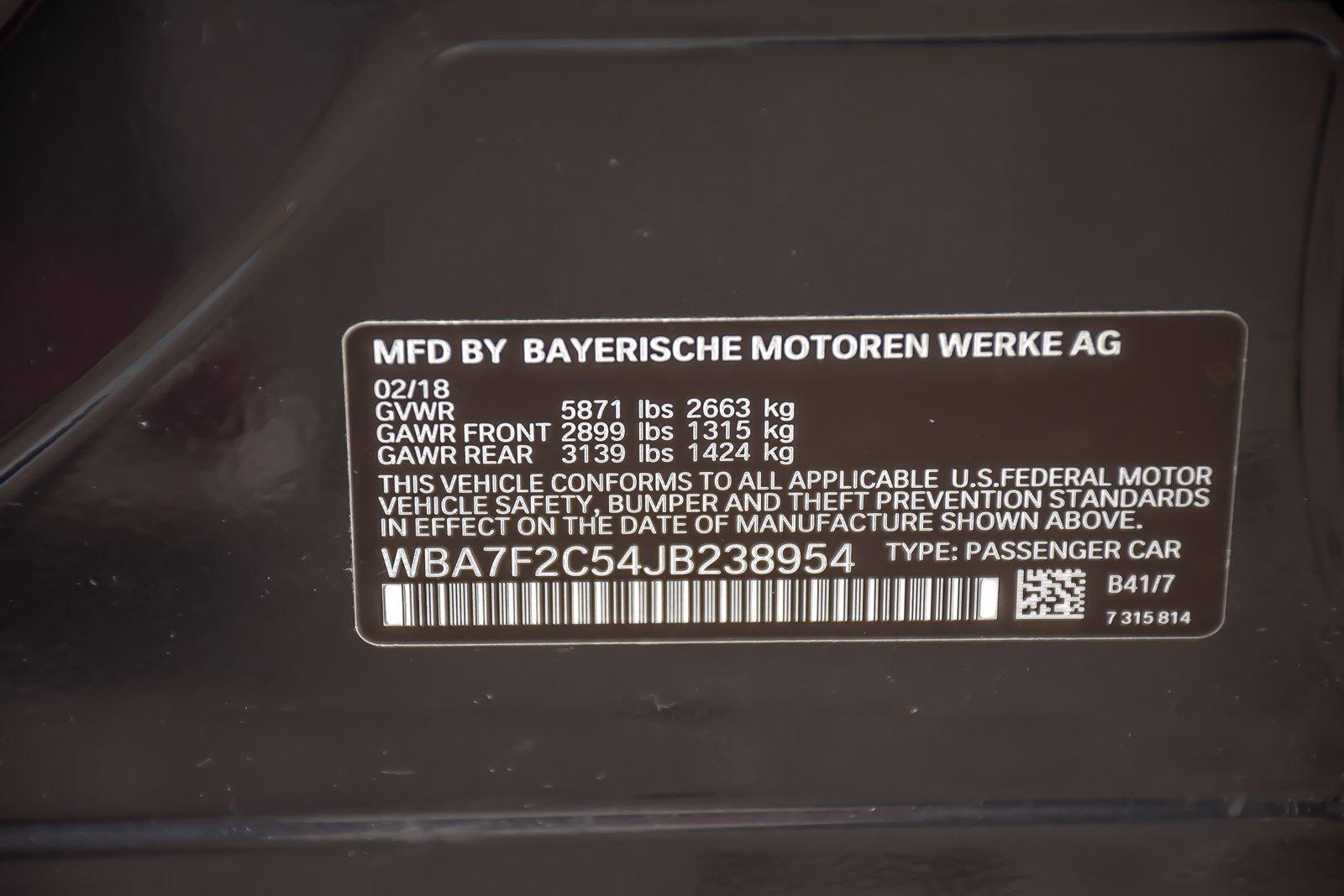 Used 2018 BMW 7 Series 750i xDrive | Downers Grove, IL