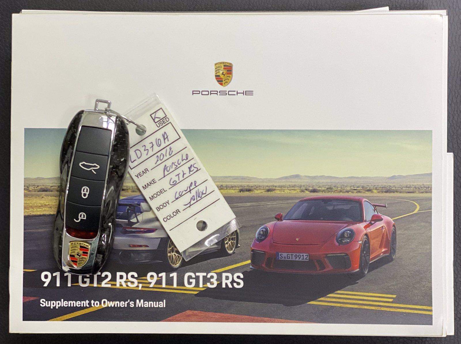 Used 2018 Porsche 911 GT2 RS Weissach Pkg | Downers Grove, IL