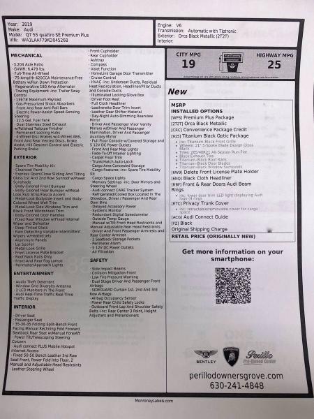 Used 2019 Audi Q7 SE Premium Plus Black Optic Pkg | Downers Grove, IL