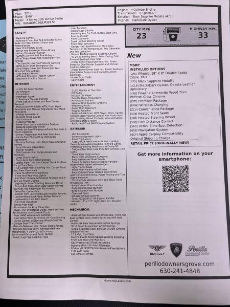 Used 2018 BMW 3 Series 330i xDrive, Sport Line, Premium Pkg | Downers Grove, IL